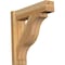Ekena Millwork Funston Block Rough Sawn Outlooker, Western Red Cedar, 6"W x 22"D x 22"H OUT06X22X22FST05RWR - alternate 1